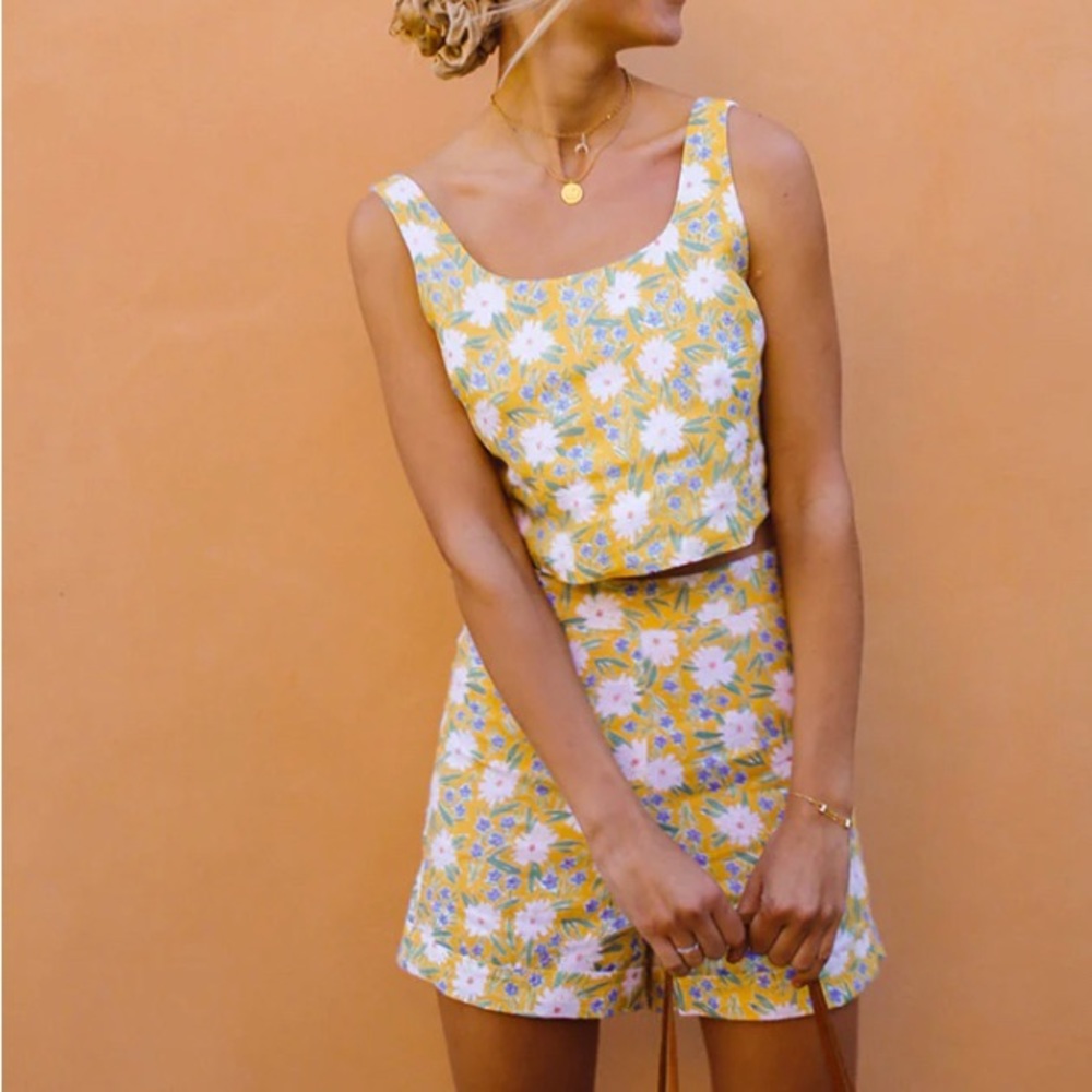 Rove linen floral set